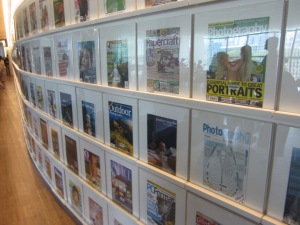 the magazine section